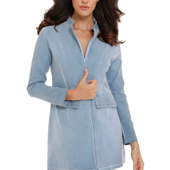 French Kyss - Long Sleeve Color Block Crew main image 1